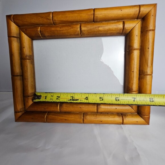 Aaron Brothers “Tropical Honey” 5x7 Frame – Bamboo-Inspired Warm Wood Style - Picture 6 of 11